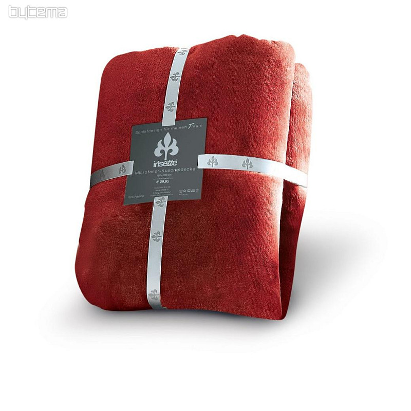 Hebká deka RELAX 61 ČERVENÁ