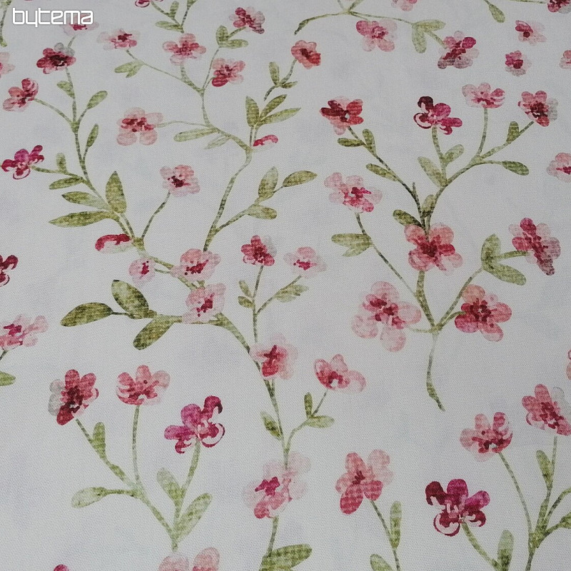 Dekorační látka SAKURA RŮŽOVÁ