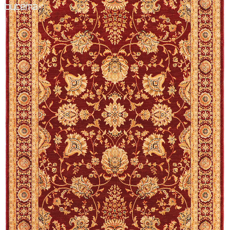 Luxusní vlněné koberec JENEEN 520 bordó