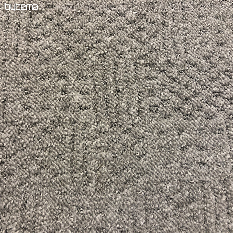 Smyčkový koberec GLOBAL světle šedý
