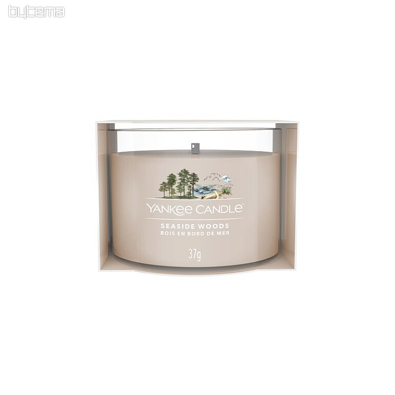 svíčka YANKEE CANDLE vůně SEASIDE WOODS SKLO 37g