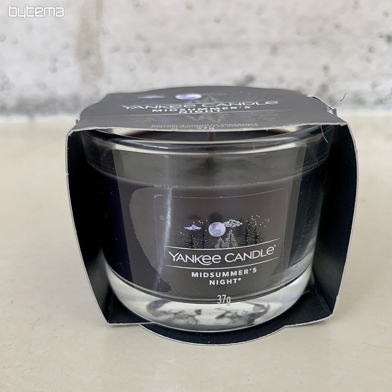 svíčka YANKEE CANDLE vůně MIDSUMMER´S NIGHT VE SKLE 37 g