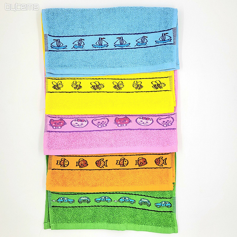 Dětský barevný ručník