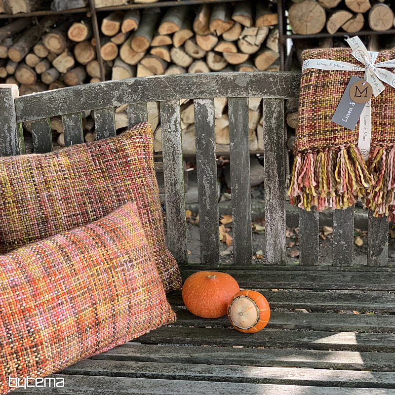 Luxusní dekorační polštář YARA GOLDEN YELLOW zlatý