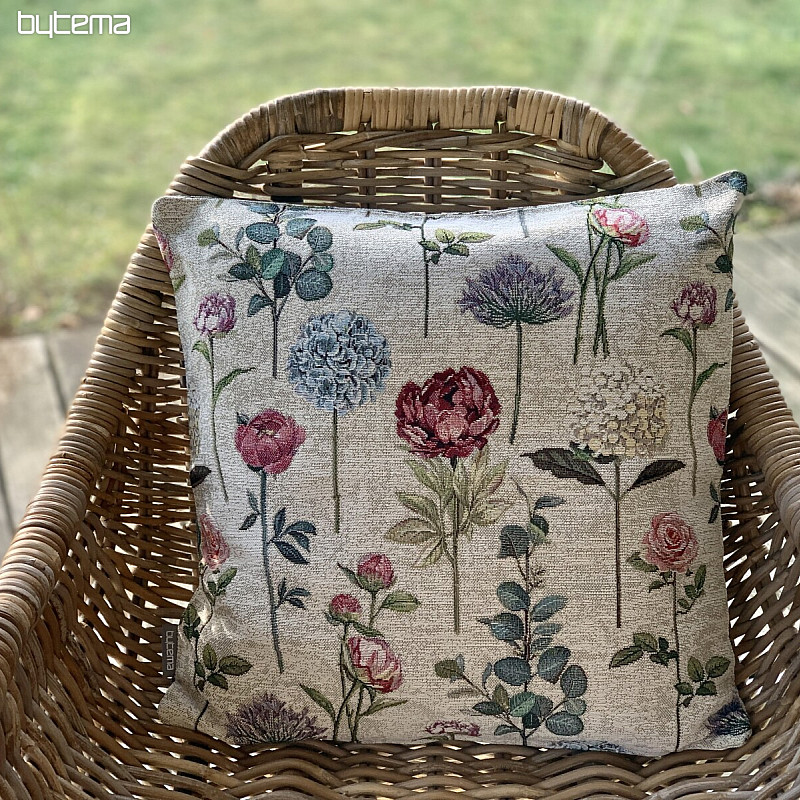 Gobelínový povlak na polštář FLORES TIME II