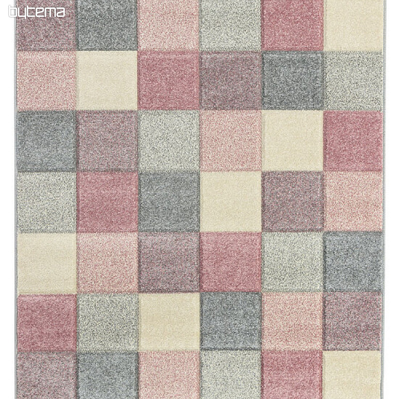 Kusový koberec PORTLAND kostky barevné