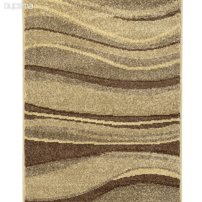 Kusový koberec PORTLAND hnědo béžový