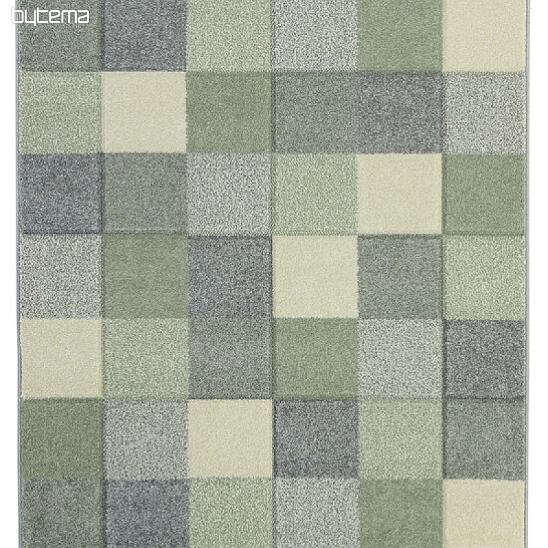 Kusový koberec PORTLAND šedo zelený