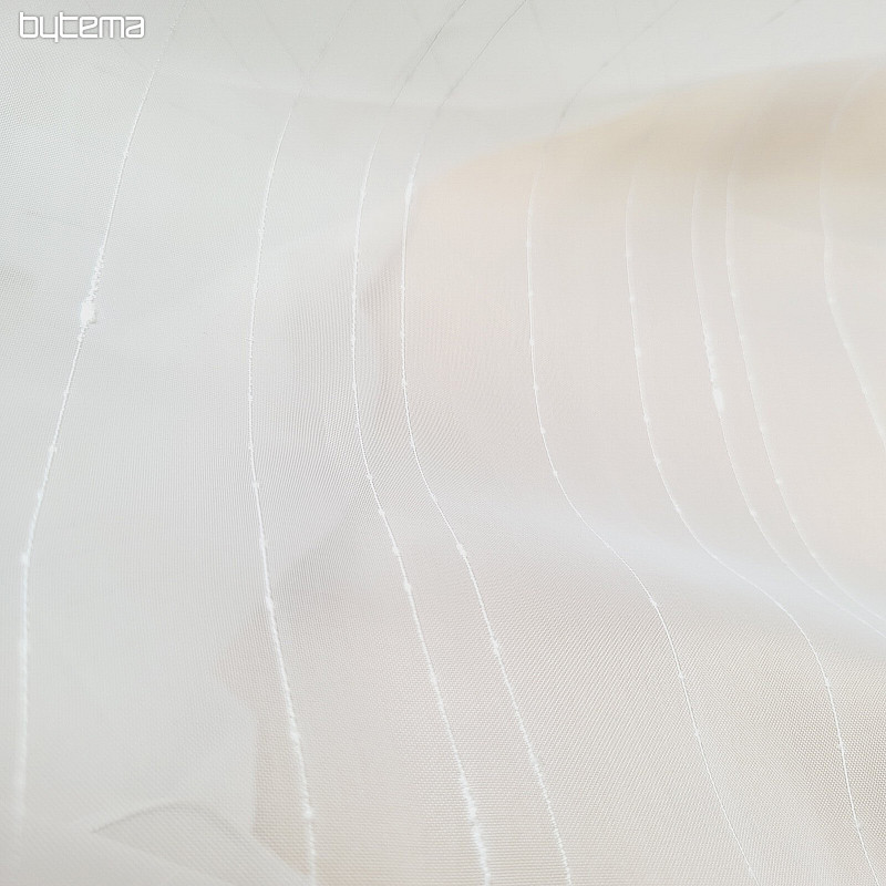 Hotová záclona GERSTER hladká bílá