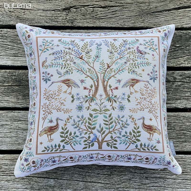 Gobelínový povlak na polštář WILLIAM MORRIS béžový