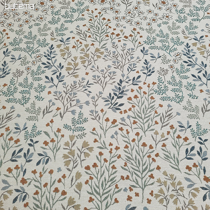Gobelínová látka GLADIS FLOR barevný