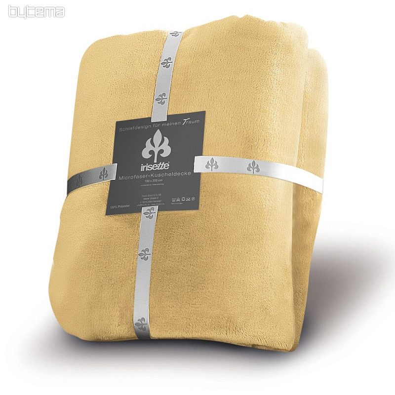 Hebká deka RELAX 40 ŽLUTÁ