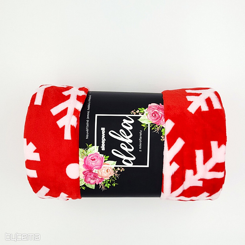 Deka MF VLOČKA ČERVENÁ