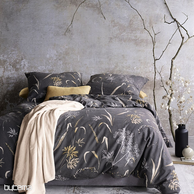 Luxusní flanelové povlečení IRISETTE KOALA 8425-11 ŠEDÁ