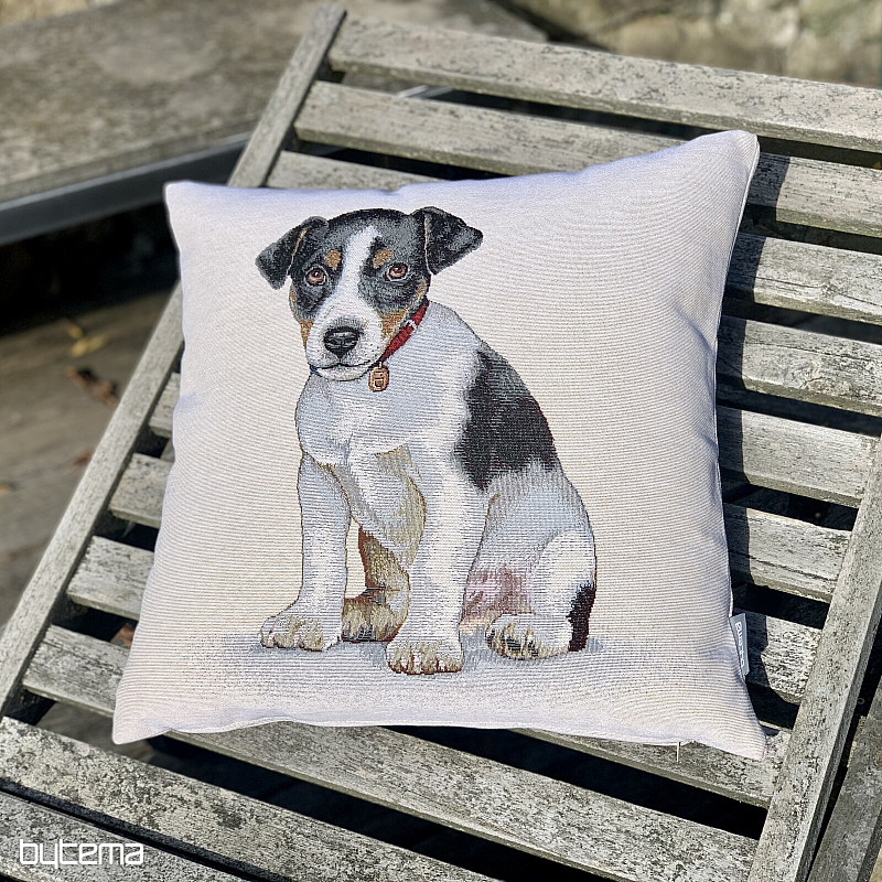 Gobelínový povlak na polštář JACK RUSSEL TERIER