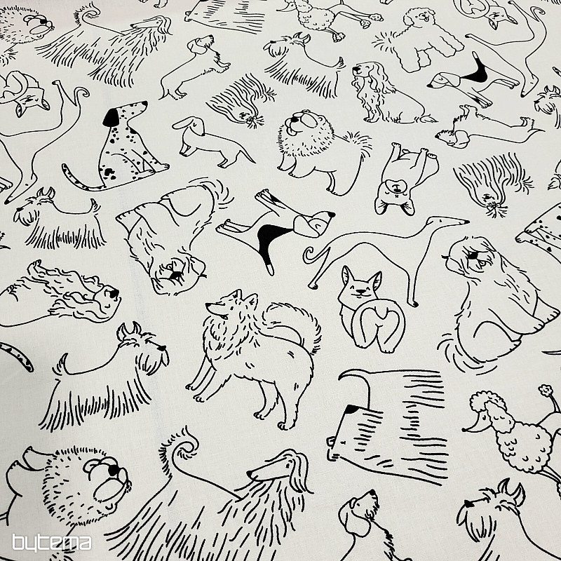 Látka na malování PSI