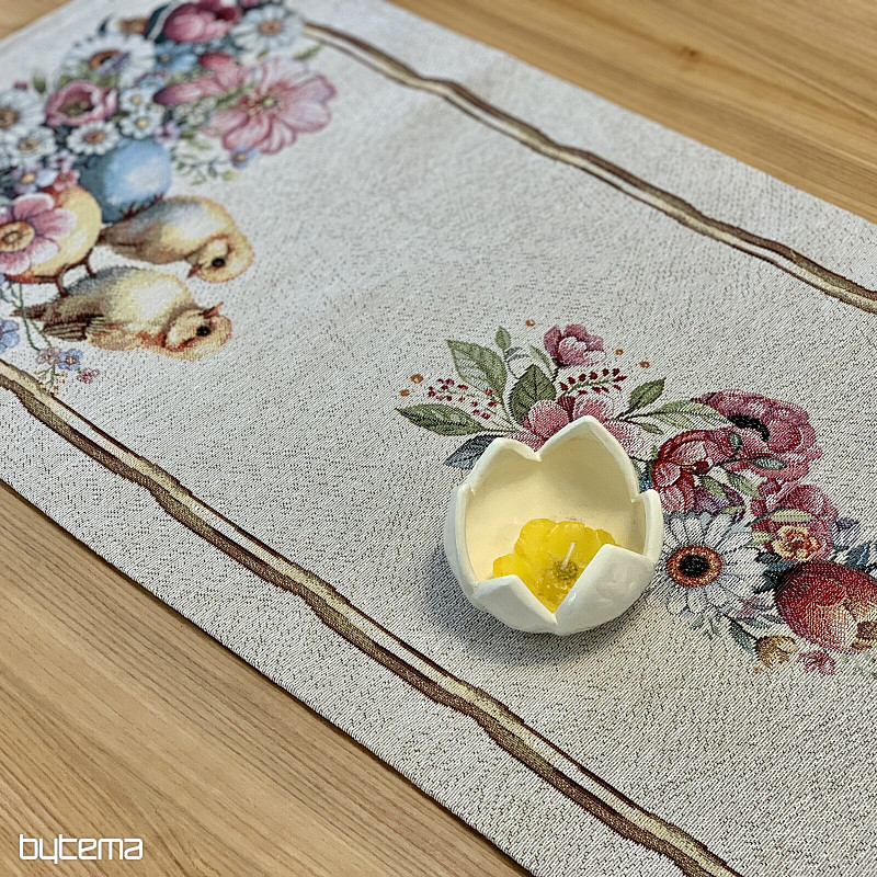 Gobelínový ubrus a šál SVÁTKY JARA