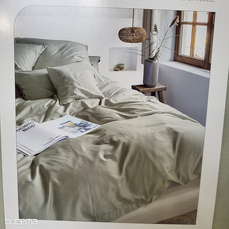 IRISETTE luxusní bavlněný satén PARIS 8000-32 ŠALVĚJVÁ