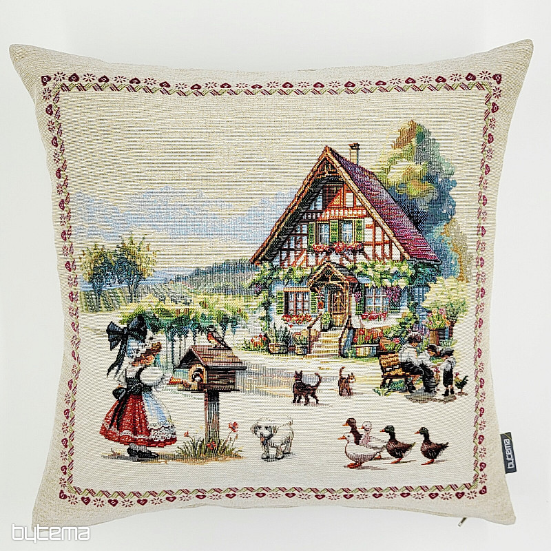 Gobelínový povlak na polštář DVOREK