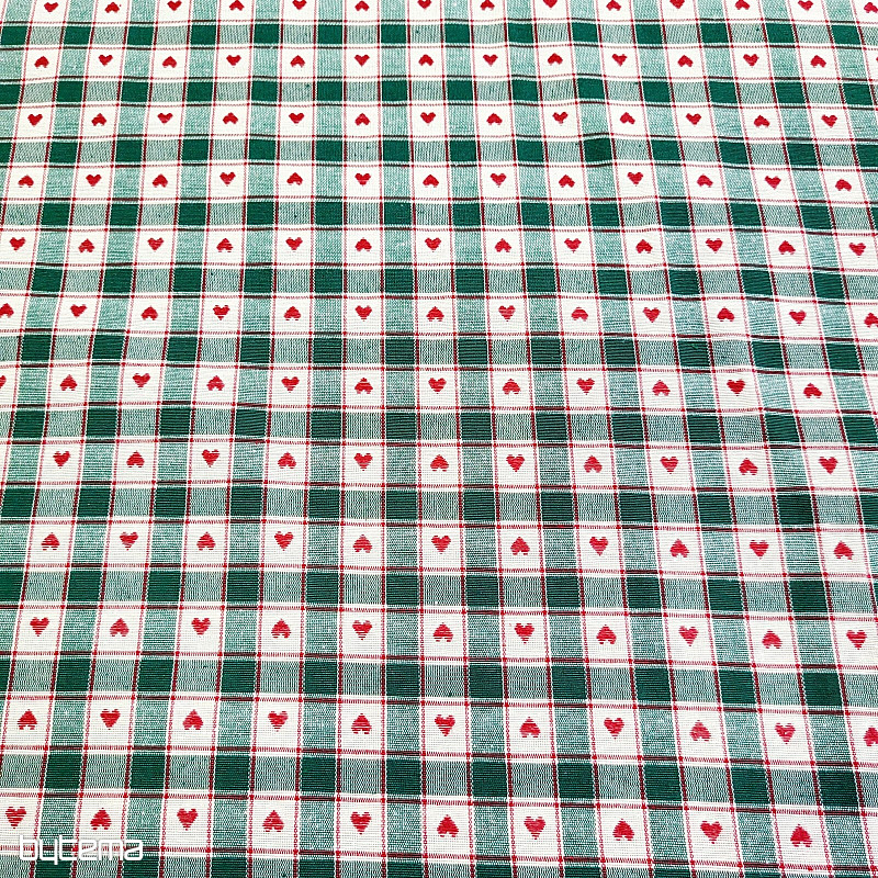 Dekorační látka  MAXI CORET zelený