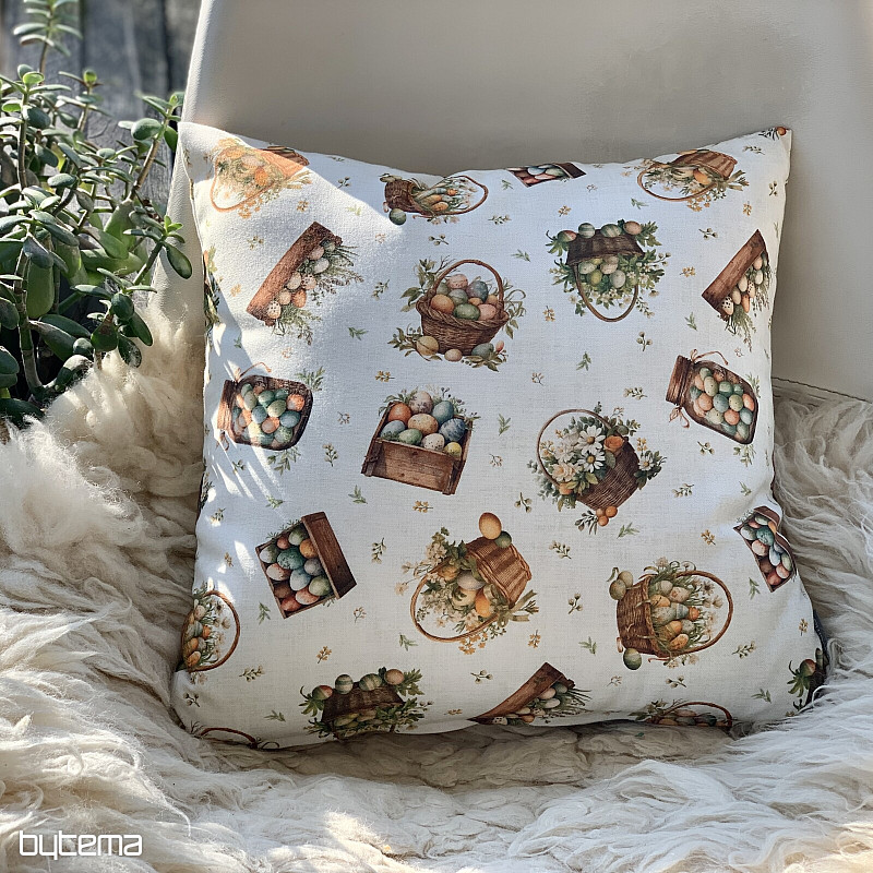 Dekorační povlak na polštář BAREVNÁ VAJÍČKA