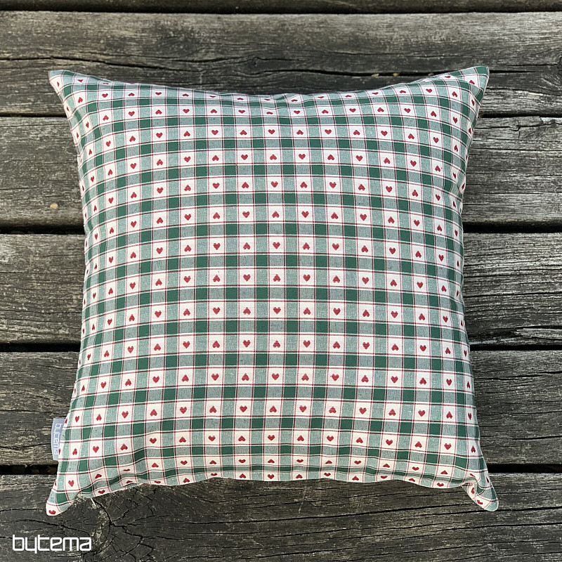 Dekorační povlak na polštář  MAXI CORET zelený