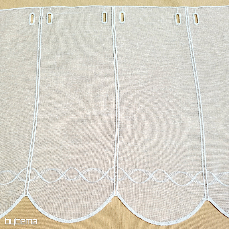 Záclona na vitrážku GERSTER 11883 bílá