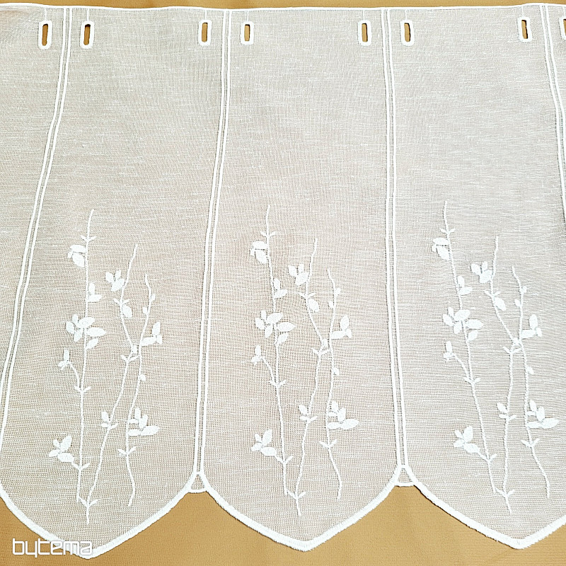 Záclona na vitrážku GERSTER 11886 smetanová