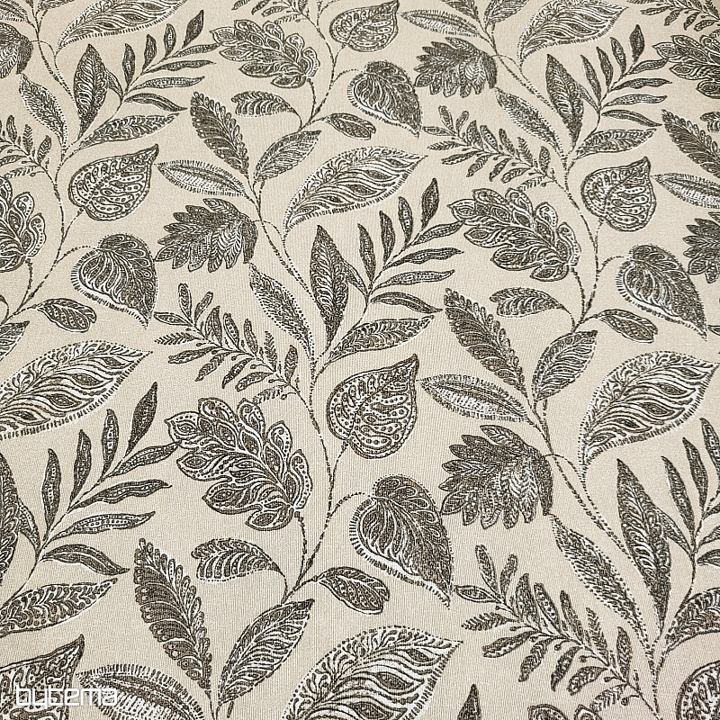 Dekorační látka BETINA hnědá