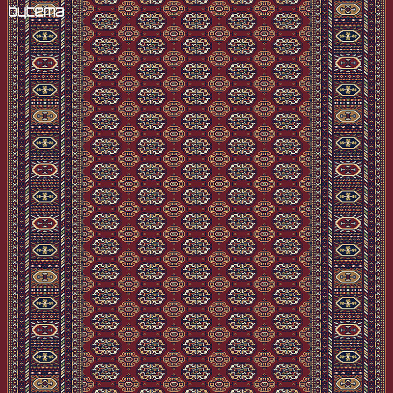 kusový koberec SOLID 15 modrý
