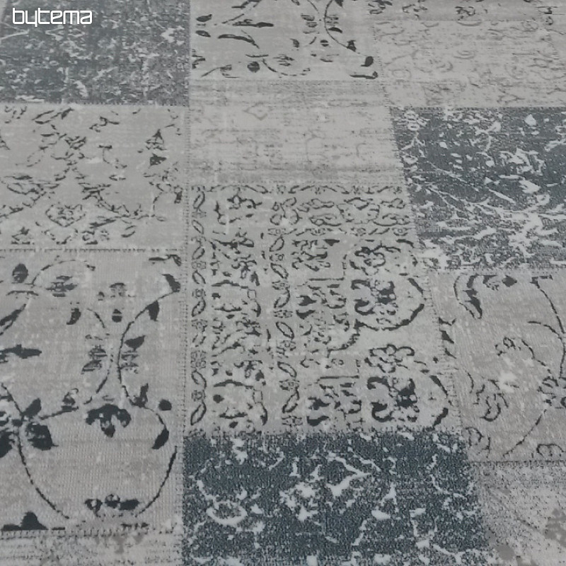 moderní kusový koberec PIAZZO 12168 šedomodrý