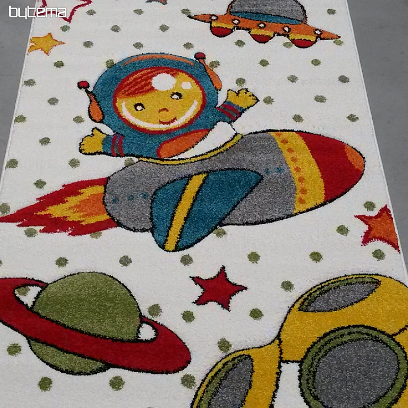 Dětský kusový koberec ASTRONAUT