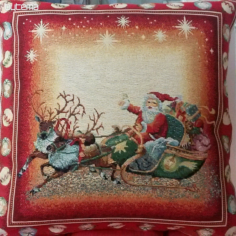 Povlak na vánoční dekorační polštář VÁNOCE