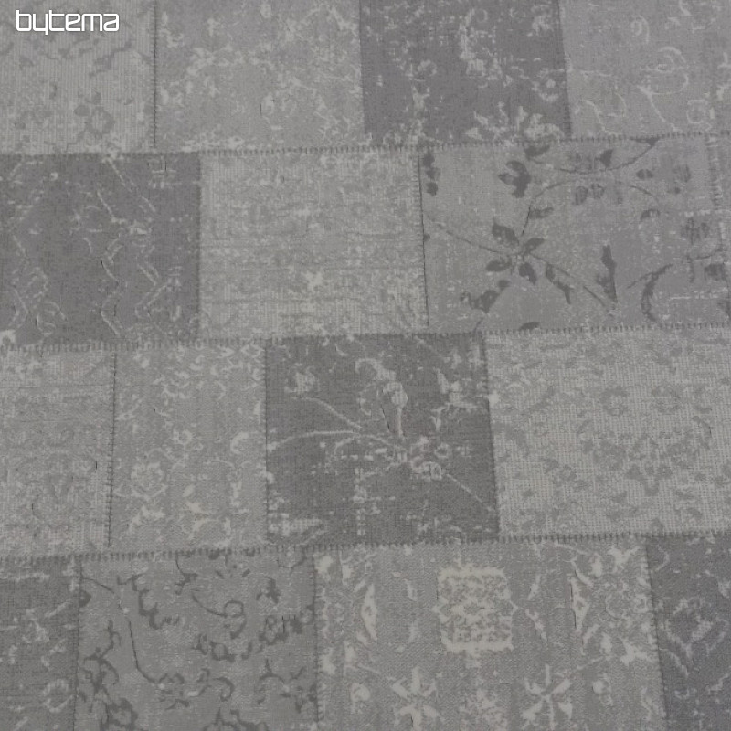 moderní kusový koberec PIAZZO 12168 šedý světlý