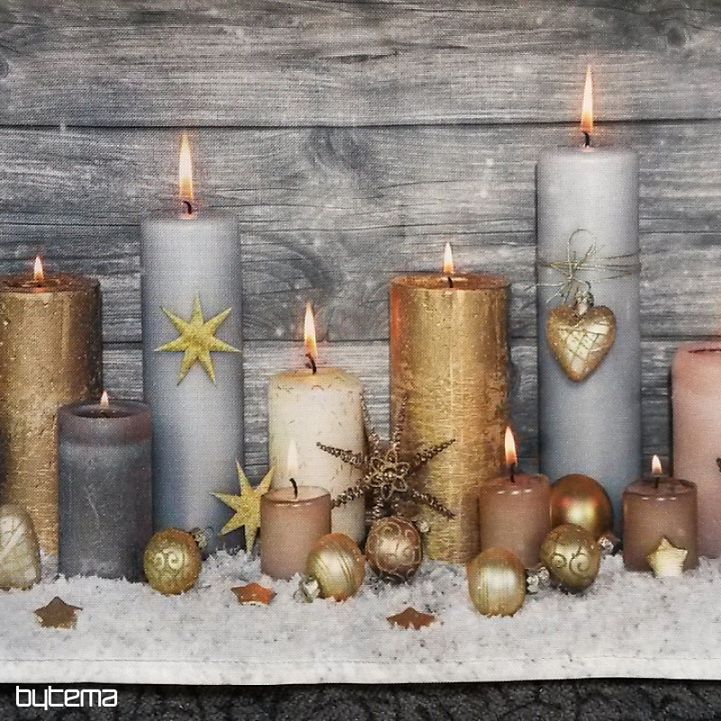 vánoční šála 40x140 V138