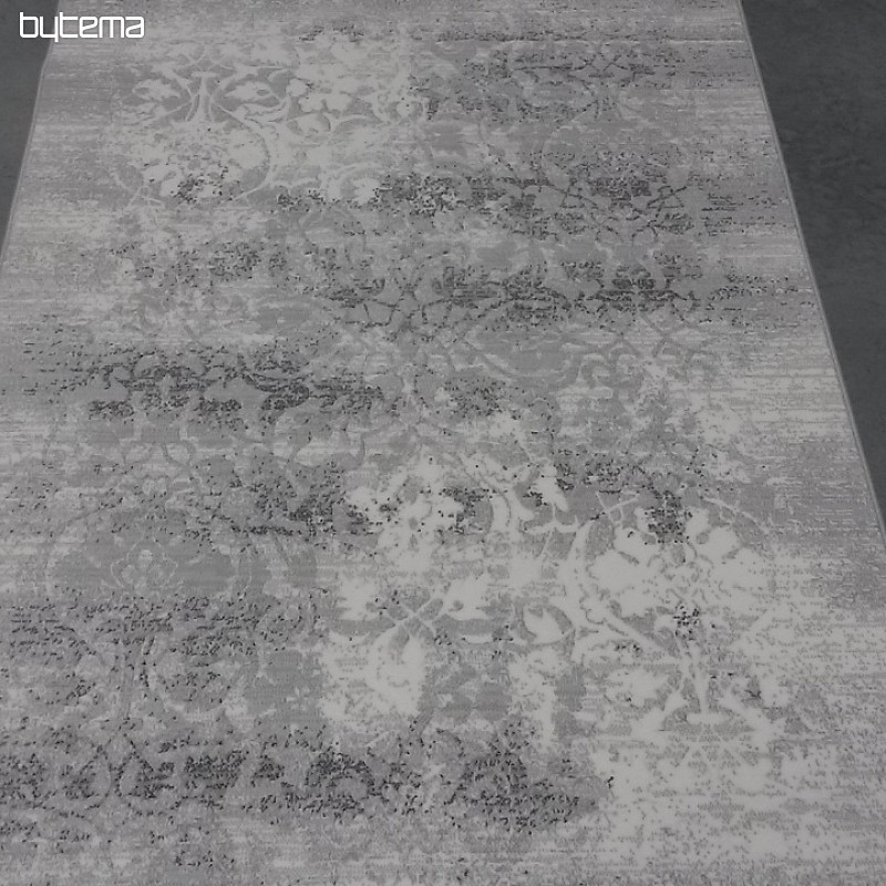 moderní kusový koberec PIAZZO 12173 šedý světlý