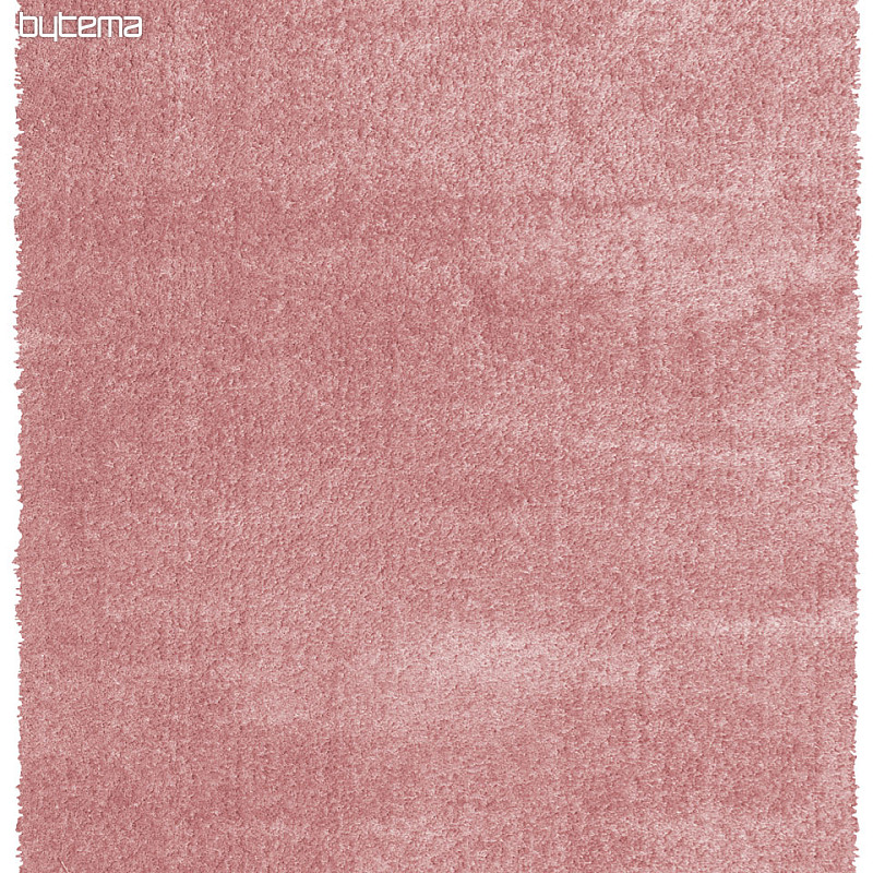 Kulatý koberec SHAGGY DOLCE VITA růžový