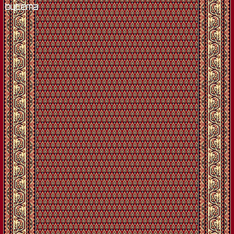 kusový koberec PRACTICA 26 červený