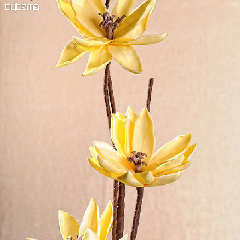 Dekorativní květina žlutá 3-73 105 cm
