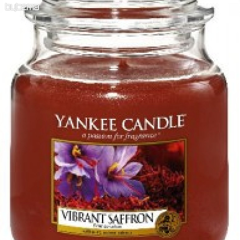 svíčka YANKEE CANDLE vůně VIBRANT SAFFRON