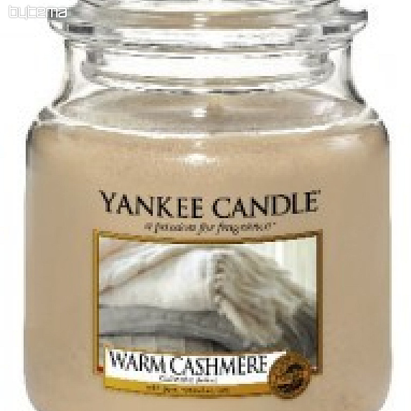 svíčka YANKEE CANDLE vůně WARM CASHMERE