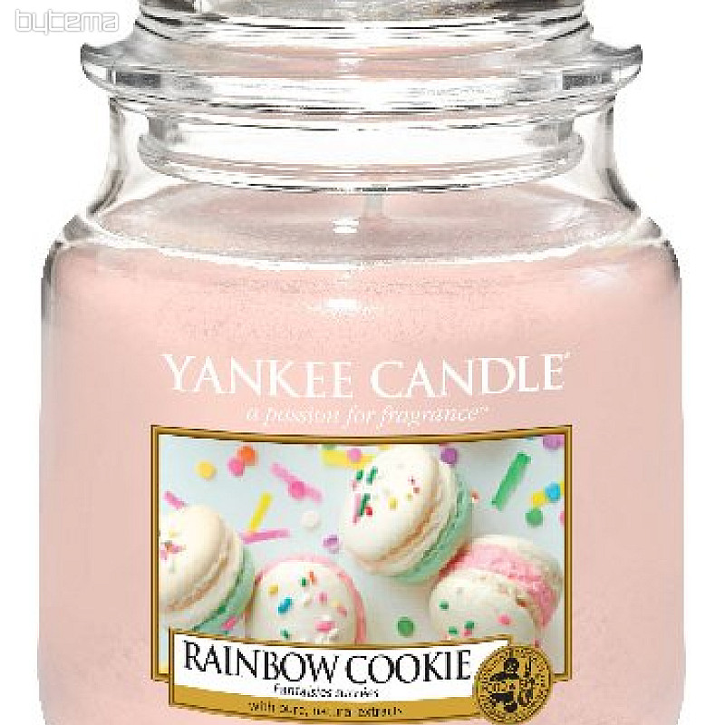 svíčka YANKEE CANDLE vůně RAINBOW COOKIE