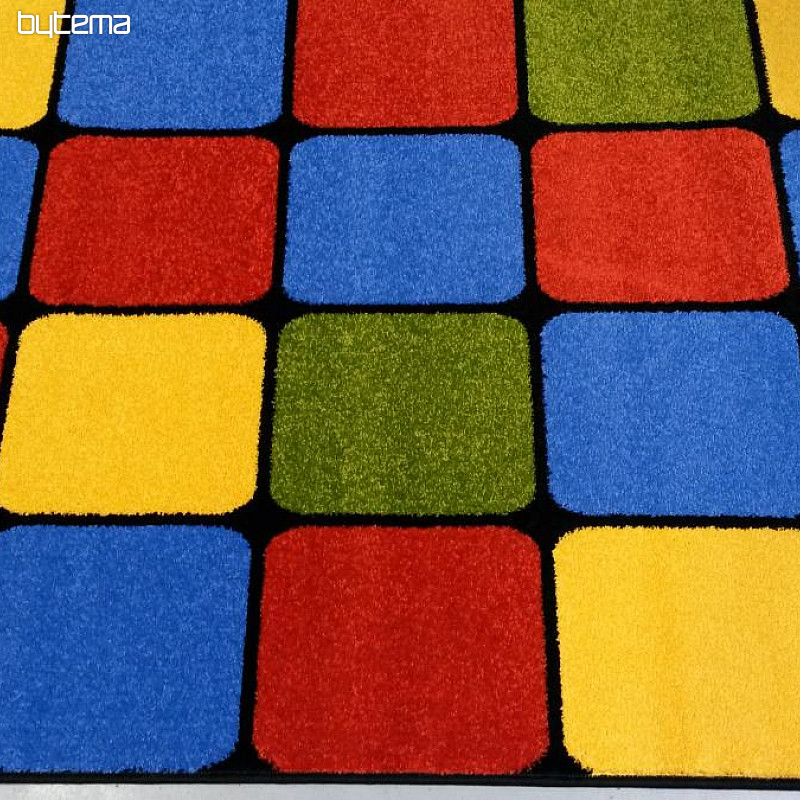 Dětský kusový koberec LEGO KOSTKY