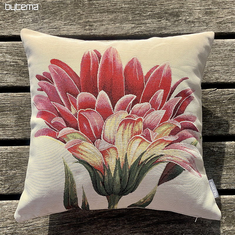 Gobelínový povlak na polštář GERBERA KVĚT