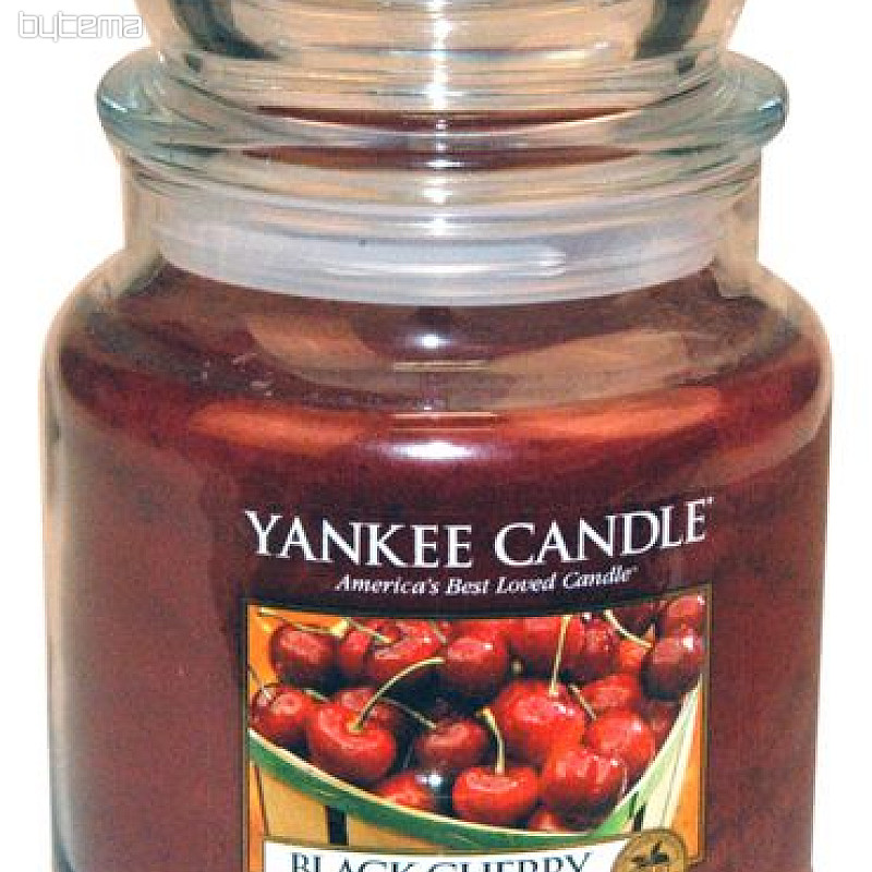 svíčka YANKEE CANDLE vůně BLACK CHERRY - zralé třešně