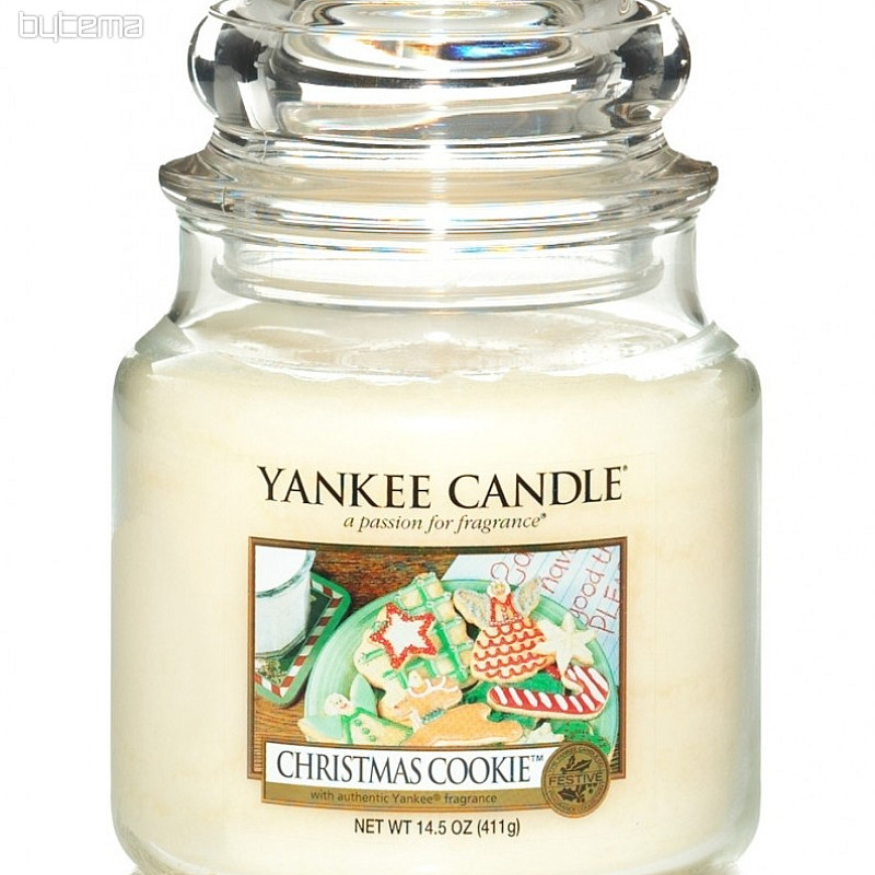 svíčka YANKEE CANDLE vůně CHRISTMAS COOKIE - vánoční cukroví