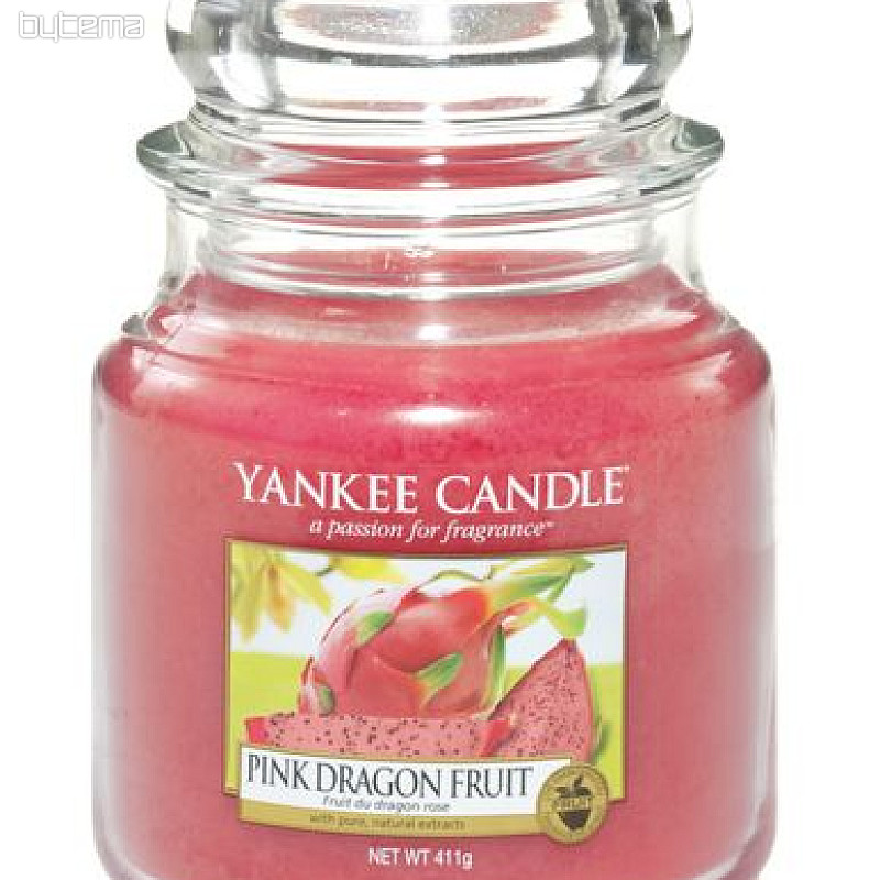 svíčka YANKEE CANDLE vůně PINK DRAGON FRUIT - růžové dračí plod