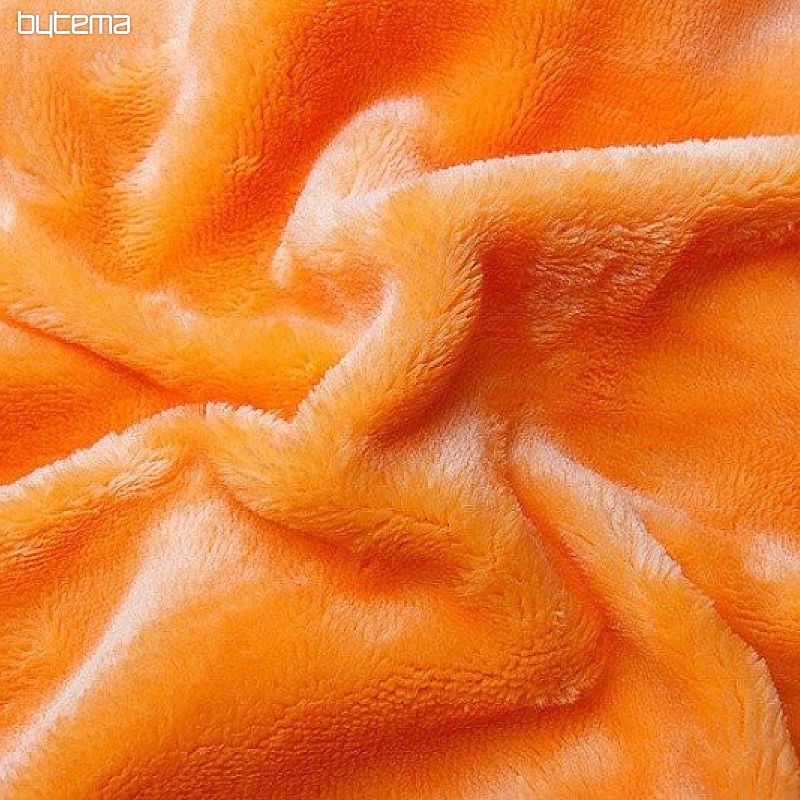 prostěradlo mikroflanel SLEEP WELL oranžová