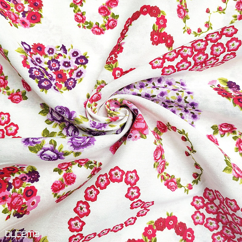 Dekorační látka AROAN fialová