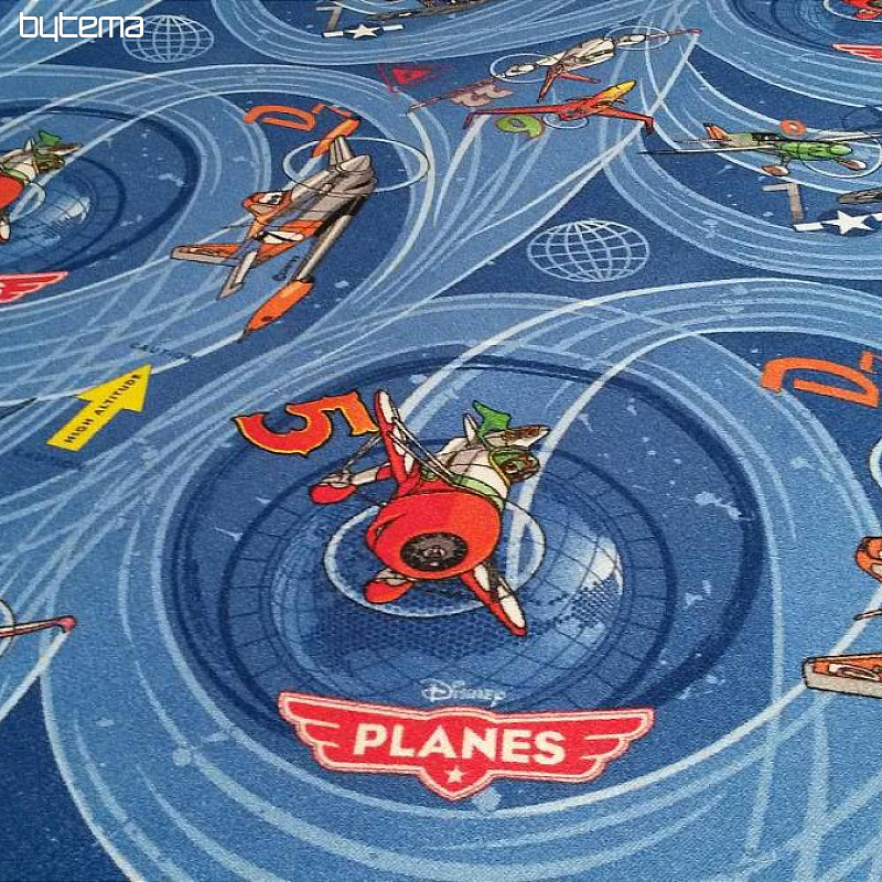dětský koberec PLANES letadla